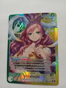 Shirahoshi Alt Art Leader - A Fist Of Divine Speed #OP11-022 L One Piece TCG - Image 1