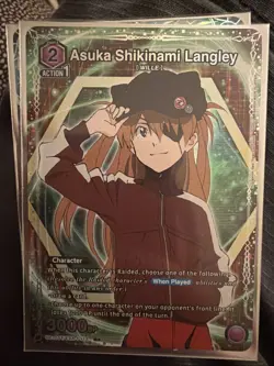 Asuka Langley - Union Arena Evangelion Card - UE15BT-EVA-1-113 (R*) - Image 1