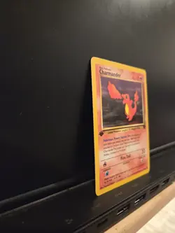 Charmander 1st Edition 50/82 Team Rocket Vintage Pokemon Card WOTC TCG - Image 3