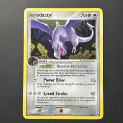 Pokemon TCG Aerodactyl 1/92 Legend Maker Holo Card - Image 1