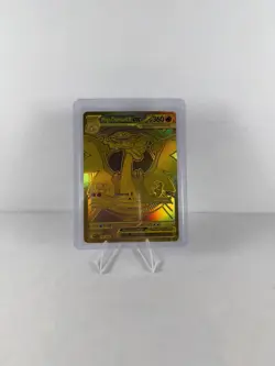 GOLD Mega Charizard X EX – 130/094 – Full Art Gold – Pokemon Card - Image 3