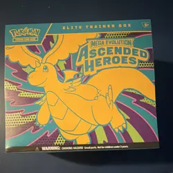 Pokemon Elite Trainer Box Mega Evolution Ascended Heroes Trading Card Game ETB - Image 1