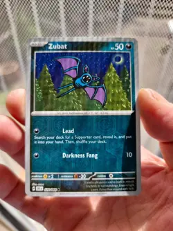027/064 Zubat (Reverse Holo) Card | Shrouded Fable : Pokemon Trading Card Game - Image 1