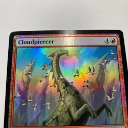 WIZARDS OF THE COAST MTG Dan Scott Signed Proof Card Cloudpiercer 112/274 - Image 2