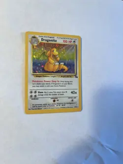 Pokemon TCG Dragonite & Dark Dragonite Team Rocket Fossil 1999 Cards WOTC - Image 5