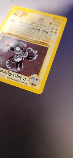 Lt. Surge's Magneton 8/132 Gym Heroes Holo Rare Pokemon Card - Image 4