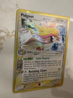 Pokemon TCG Pidgeot 14/110 Delta Species Holon Phantoms Holo Rare Card - Image 4