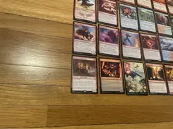 Red MTG Cards Lot Rare, Foil, Land, And More Magic The Gathering Cards - Image 2