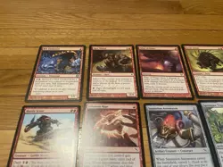 Red MTG Cards Lot Rare, Foil, Land, And More Magic The Gathering Cards - Image 5