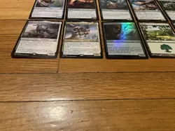 Green MTG Cards Lot Foil, Rare, Land, And More Magic The Gathering Cards - Image 2