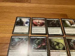 Green MTG Cards Lot Foil, Rare, Land, And More Magic The Gathering Cards - Image 5