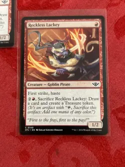 2x MTG - Reckless Lackey - Outlaws of Thunder Junction NM Magic x2 - Image 3