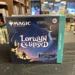 NR Magic the Gathering MTG Lorwyn Eclipse Factory Sealed Draft Night Box IN HAND - Image 1