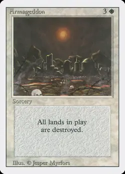 Revised 3rd Edition MTG 1 Armageddon Magic NM - Image 1