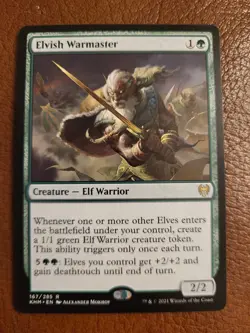 Elvish Warmaster [KHM] Kaldheim - Image 1