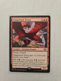Stingerback Terror - Outlaws of Thunder Junction - LP - Rare - Creature - MTG - Image 1
