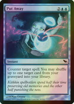 MTG Put Away Foil ** Shadowmoor ** English (LP) - Image 1