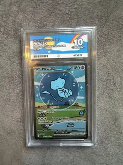 Pokemon TCG Bubble Mew EX Paldean Fates Sir Ace 10 Gem Mint - Image 1