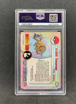 Pokemon Topps Chrome Tauros PSA 10 - Pokemon Topps Chrome Tauros PSA 10 - Image 2