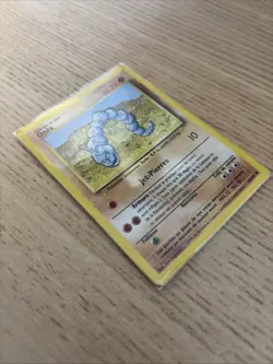Carte Pokemon Onix 56/102 Edition 1 - Set de Base - FR - Image 3