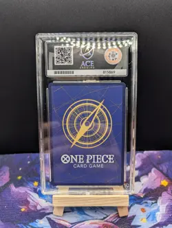 Super Pre-Release Eustass "Captain" Kid ST02-013 One Piece TCG Gem Mint ACE 10 - Image 2