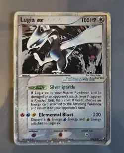 Pokemon Card-Lugia-Holo-Unseen Forces-105/115-ENG-Very Played - Image 1