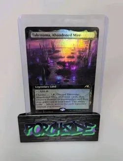 Takenuma, Abandoned Mire Extended Art Kamigawa: Neon Dynasty Card# 505 Foil NM - Image 1