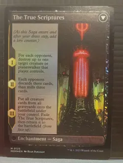 mtg SHEOLDRED THE TRUE SCRIPTURES FOIL PRERELEASE NM MOM 0125 -Argo- - Image 2