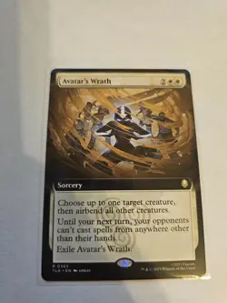 Avatar's Wrath Extended MTG Avatar: TLA Nm/M - Image 1