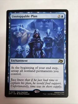 Unstoppable Plan Aetherdrift #72 Rare - Image 1