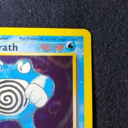 Pokemon TCG Poliwrath Base Set 13/102 Unlimited Holo Rare NM - Image 3