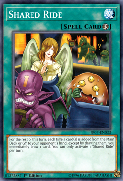 Shared Ride SR07-EN033 Structure Deck Zombie Horde 1st Mint YUGIOH - Image 1