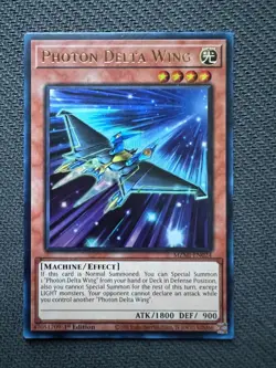 Yugioh Photon Delta Wing 1st Edition Ultra Rare MZMI-EN024 NM - Image 1