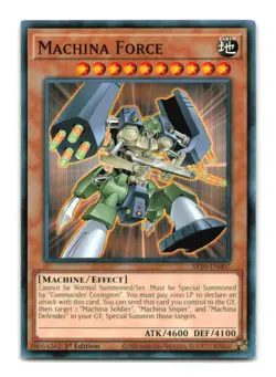 Machina Force - SR10-EN007 1st Edition - YuGiOh-LP - Image 1