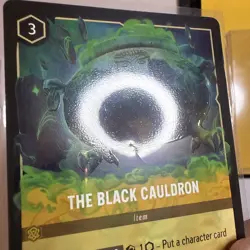 Disney Lorcana TCG Whisper In The Well The Black Cauldron Legendary Cold Foil NM - Image 3