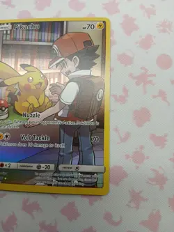 Pikachu Secret Rare Full Art Holo Card- 2019 Cosmic Eclipse 241/236 -NM Pokemon - Image 5