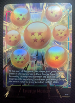 Energy Marker E-05 Gold Promo 7 Dragon Ball Super Fusion World English Card NM - Image 1