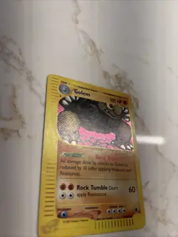 Pokemon TCG Golem Expedition Base Set Holo Rare Card 14/165 LP Condition - Image 3