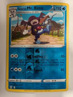 Galarian Mr. Rime 035/163 - Battle Styles Reverse Pokemon Holo Foil Nice! - Image 1