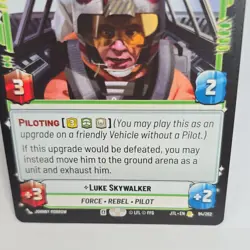 Star Wars Unlimited Luke Skywalker Rare Card 94/262 Jump To Lightspeed - Image 2