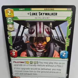 Star Wars Unlimited Luke Skywalker Rare Card 94/262 Jump To Lightspeed - Image 3