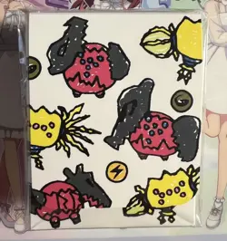 Pokemon Center Japan Regieleki Regidrago Official Card Sleeves & Deck Box - Image 3