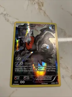 Pokemon Darkrai TCG XY114 Black Star Holo Promo Full Art Card - Image 1
