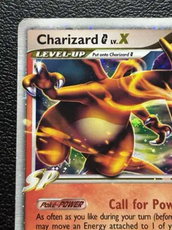 Charizard G LV.X DP45 Black Star Promo 2009 Holo Rare Pokemon Card TCG MP - Image 3