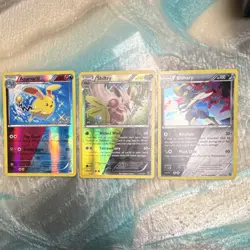 Pokemon TCG XY Holo Azumarill Shiftry Bisharp Collectible Card Lot English - Image 1