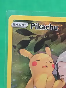 Pikachu & Akari TG05/TG30 Lost Origin Trainer Gallery NM Ultra Rare Pokemon Card - Image 2