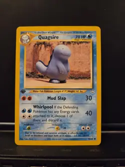 Quagsire 48/64 1st Edition Neo Revelation Vintage Pokemon Card WOTC - Image 2