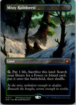 Misty Rainforest (Borderless) M Special Guests 111 NM - Image 1
