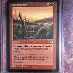 Wizards of the Coast Devastation Portal Sorcery Regular Rare English Steve Luke - Image 1