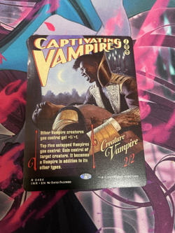 MTG - CAPTIVATING VAMPIRE - RARE - SHOWCASE - INR - NM - Image 1